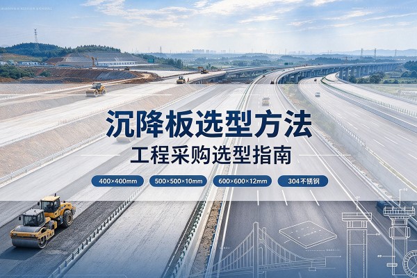 惠城沉降板选择方法