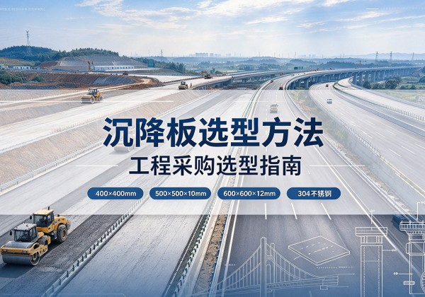 惠城沉降板选择方法